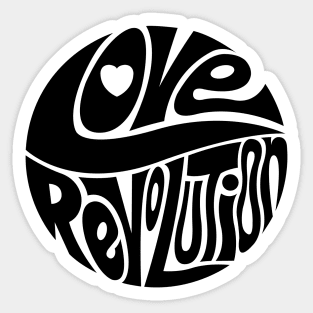 Love Revolution Sticker